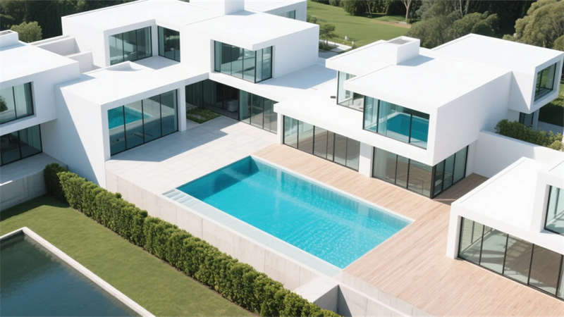 無(wú)界光影，靜謐幾何——合肥2000平民宿裝修設(shè)計(jì)效果圖